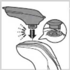 PHILIPS Series 5000 S5080 - Zapnutie nastavenia Turbo - 4