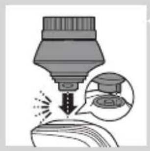 PHILIPS Series 5000 S5080 - Using the beard styler attachment without comb - 4