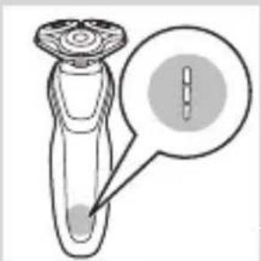 PHILIPS Series 5000 S5080 - Низкий уровень заряда аккумулятора - 1