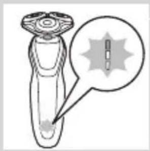 PHILIPS Series 5000 S5080 - Treguesi i ngarkimit të baterisë me 3 llamba - 1