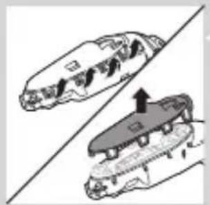 PHILIPS Series 5000 S5080 - Vyjmutí nabíjecí baterie holicího strojku - 3