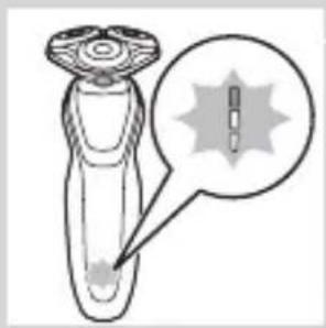 PHILIPS Series 5000 S5080 - Akkumulátor-töltésjelző 3 jelzőfénnyel - 1