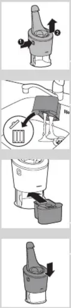 PHILIPS Series 5000 S5080 - Использование системы SmartClean - 5