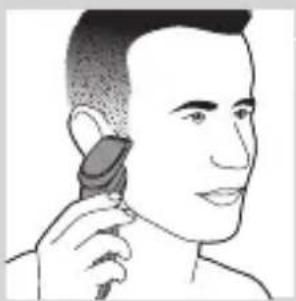PHILIPS Series 5000 S5080 - Користење на додатокот за обликување на брадата - 1