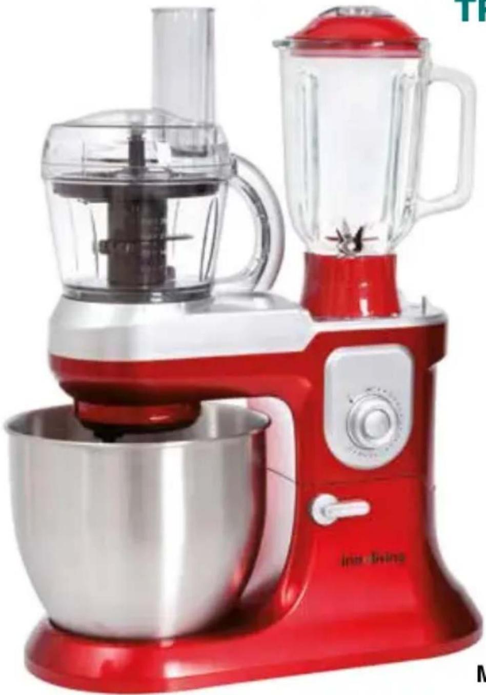 Innoliving INN-721 - IMPASTATRICE CON FRULLATORE E TRITATUTTO - 1