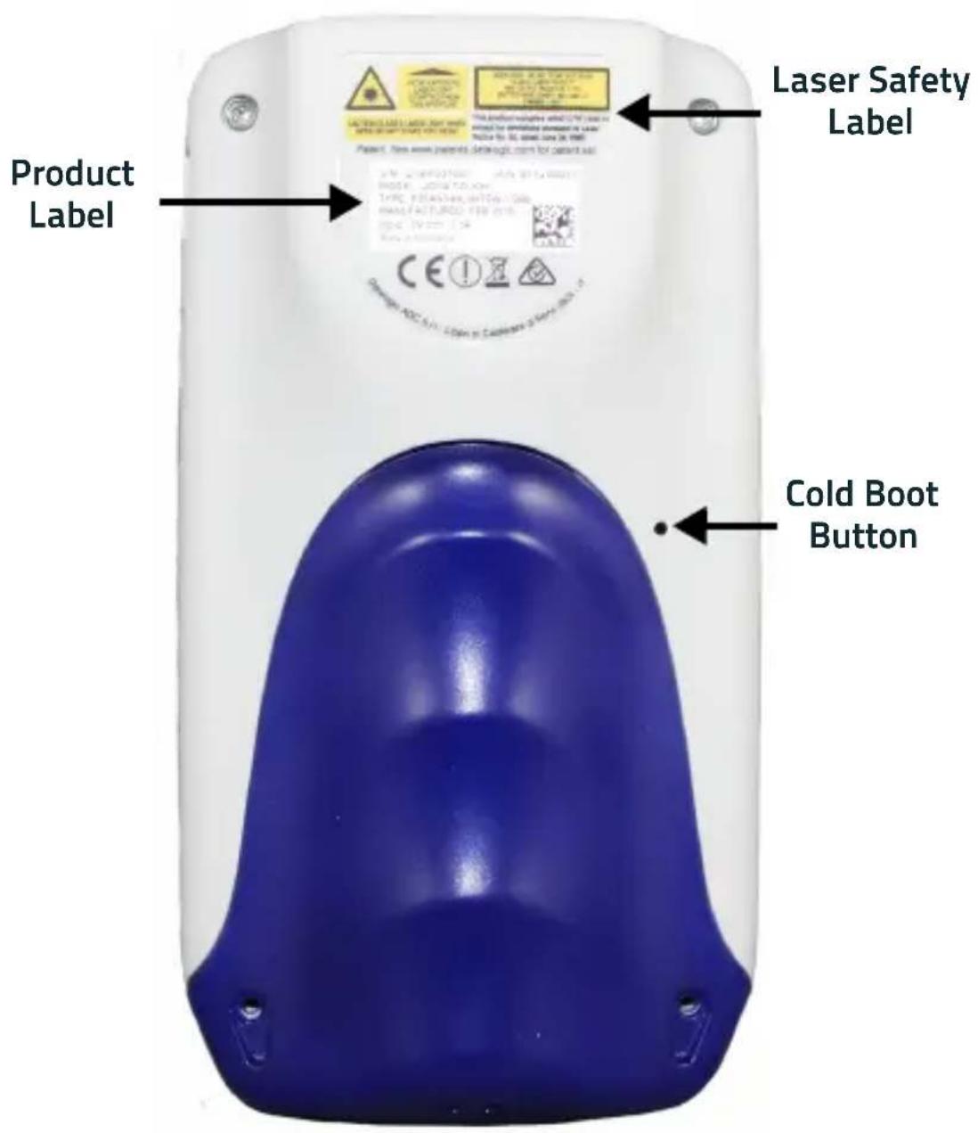 Product Label Laser Safety Label Cold Boot Button