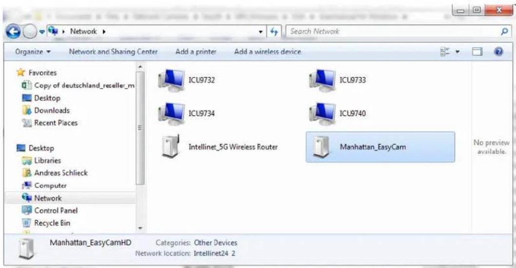 Network Organize Network and Sharing Center Add a printer Add a wireless device Favorites Copy of deutschland_reseller_m Desktop Downloads Recent Places Desktop Libraries Andreas Schlieck Computer Network Control Panel Recycle Bin ICU9732 ICU9733 ICU9734 ICU9740 Intellinet_5G Wireless Router Manhattan_EasyCam No preview available. Manhattan_EasyCamHD Categories: Other Devices Network location: Intellinet24 2