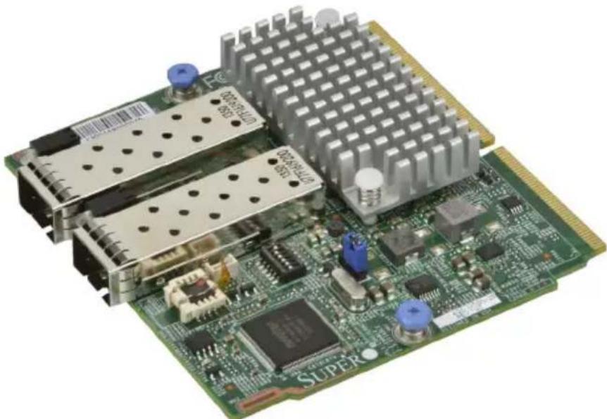 Supermicro AOC-MTGN-i2S - 2-1 Add-On Card Image and Layout - 1