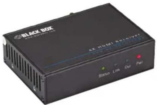 BLACK BOX 4X HDMI Receiver Status Link Out Part