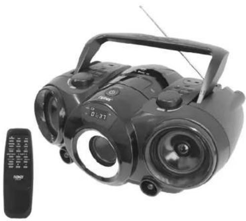 Naxa NPB-261 - MP3/CD Boombox with Bluetooth® - 1