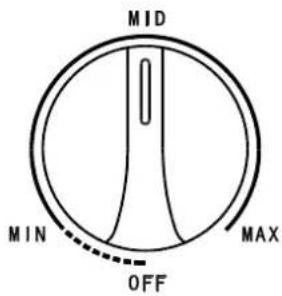MID MIN OFF MAX