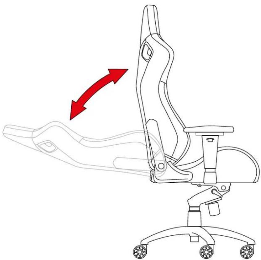 Sharkoon SHARK ZONE GS10 - Seat Backrest Adjustment - 2
