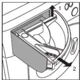 Technical diagram of a vehicle air intake system with labeled components and directional arrows