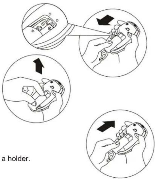 a holder.