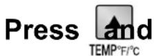 DAIKIN Inverter CTXS07JVJU - Celsius/Fahrenheit display switch - 2