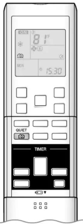 ON 8:1F A MON 15:30 QUIET TIMER
