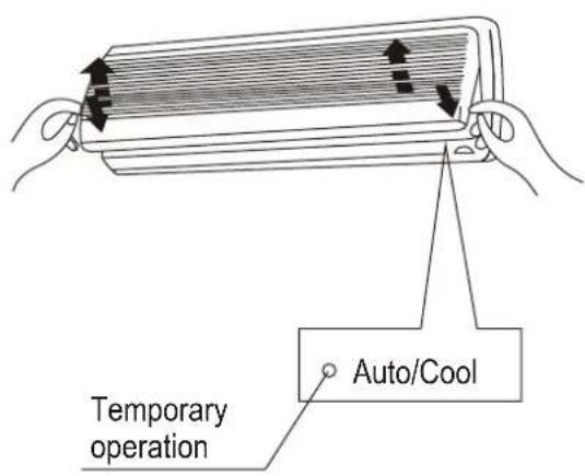 Temporary operation Auto/Cool