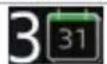 BLACKBERRY Storm 9550 - Home screen status indicators - 5