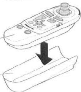 PANASONIC CN-DV2000 - □ Attaching the Remote Control Holder - 2