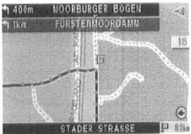 400m MOORBURGER BÖGEN 1km FÜRSTEIMOORDAMM STADER STRASSE