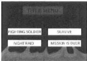 PANASONIC CN-DV2000 - Title Menu - 1