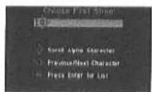 PANASONIC CN-DV2000 - Entering an Intersection by City Name - 5