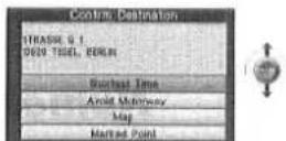 PANASONIC CN-DV2000 - Entering a Destination by Street Name - 4