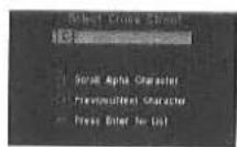 PANASONIC CN-DV2000 - Entering an Intersection by City Name - 7