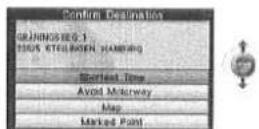 PANASONIC CN-DV2000 - Entering a Destination by Postal Code - 5