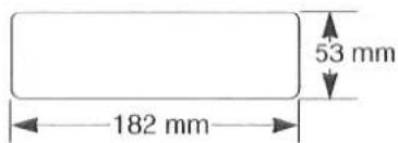 53 mm 182 mm