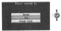 PANASONIC CN-DV2000 - Entering a Destination by City Name - 2