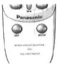 PANASONIC CN-DV2000 - Press STOP. - 1
