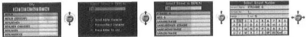 City IC:10000000000 CODE REALIS (VERSION) ECLINICEN REALNER CHAUSSE ECLINICEN ECLINIERGCE Select Street x 8000 10000000000 Select Street to BERLIN 10000000000 STRADE 6 WEC 6 DABLIERTRASIE DABLIERGER STRASIE DABLIEMETHRADE DABLIEN TRASIE Select Street Number Select Name STRASIE 6 Position 1 → 2 A B C D E F G H I J X L M H O P Q R S T U V W X V Z SP B5 End -