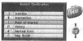 PANASONIC CN-DV2000 - POI Category plus [Within City] - 1
