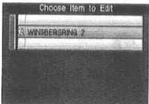 Choose Item to Edit WINSBERGIRING 2