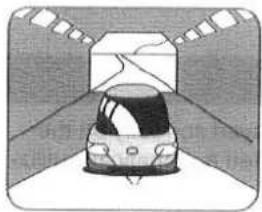 PANASONIC CN-DV2000 - GPS signal reception is poor in the following places: - 1