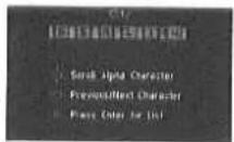 PANASONIC CN-DV2000 - Entering an Intersection by City Name - 3
