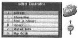 PANASONIC CN-DV2000 - Entering a Destination by Postal Code - 1