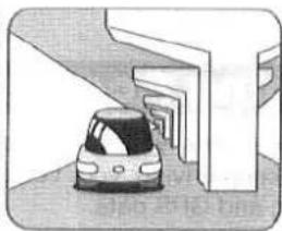 PANASONIC CN-DV2000 - GPS signal reception is poor in the following places: - 3