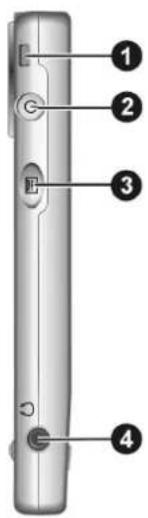 Diagram of a vertical device with numbered components labeled 1 to 4