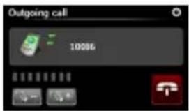 Outgoing call 10006