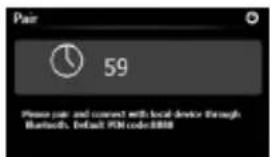 Pair 59 Please pair and connect with local device through Bluetooth. Default PCI code 8008