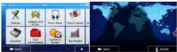 PRESTIGIO GeoVision 5800 iGo - Menu More (více) - 1