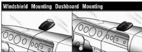 Windshield Mounting Dashboard Mounting