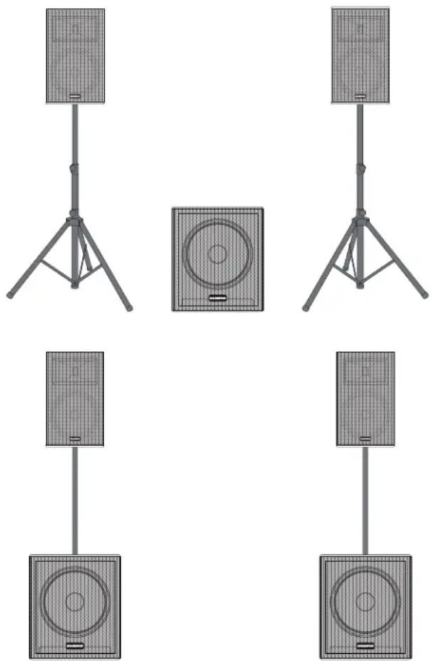 SAMSON RSX115 - Mono Sub Operation - 1