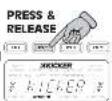 KICKER SX900.4 - RECALLING A PRESET - 1