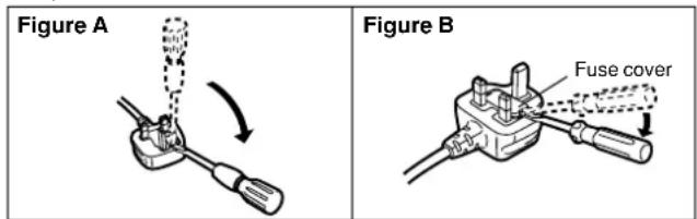 PANASONIC SB-TP20GN - How to replace the fuse - 1