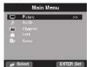SANYO DP26671 - Quick guide for menu operation - 1