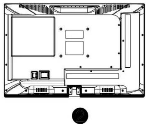 TV Star LED39F1 - Fix the TV on the wall - 2