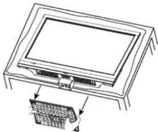 SANYO DP19241 - How to remove the stand - 3